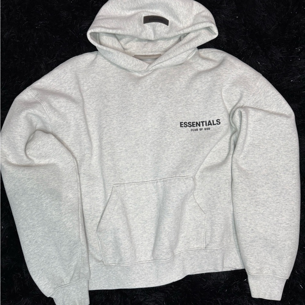 Essentials Light Gray Hoodie
